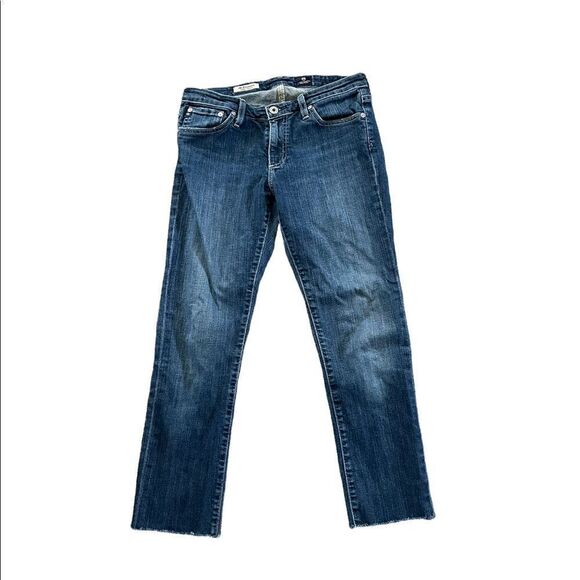 AG Adriana Goldschmied The Premier Skinny Straight Jean Size 28x25 - Picture 1 of 8